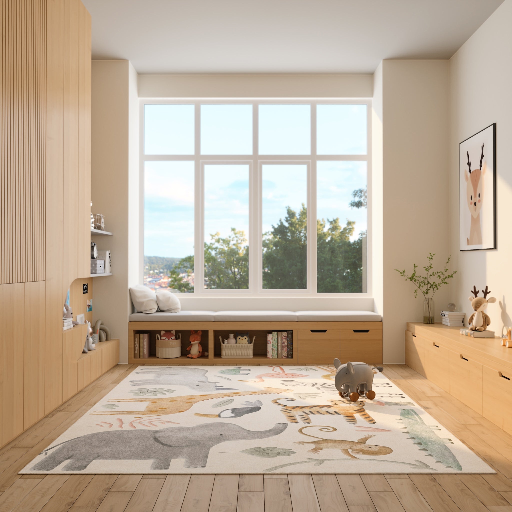 Reese Hravý koberec Safari