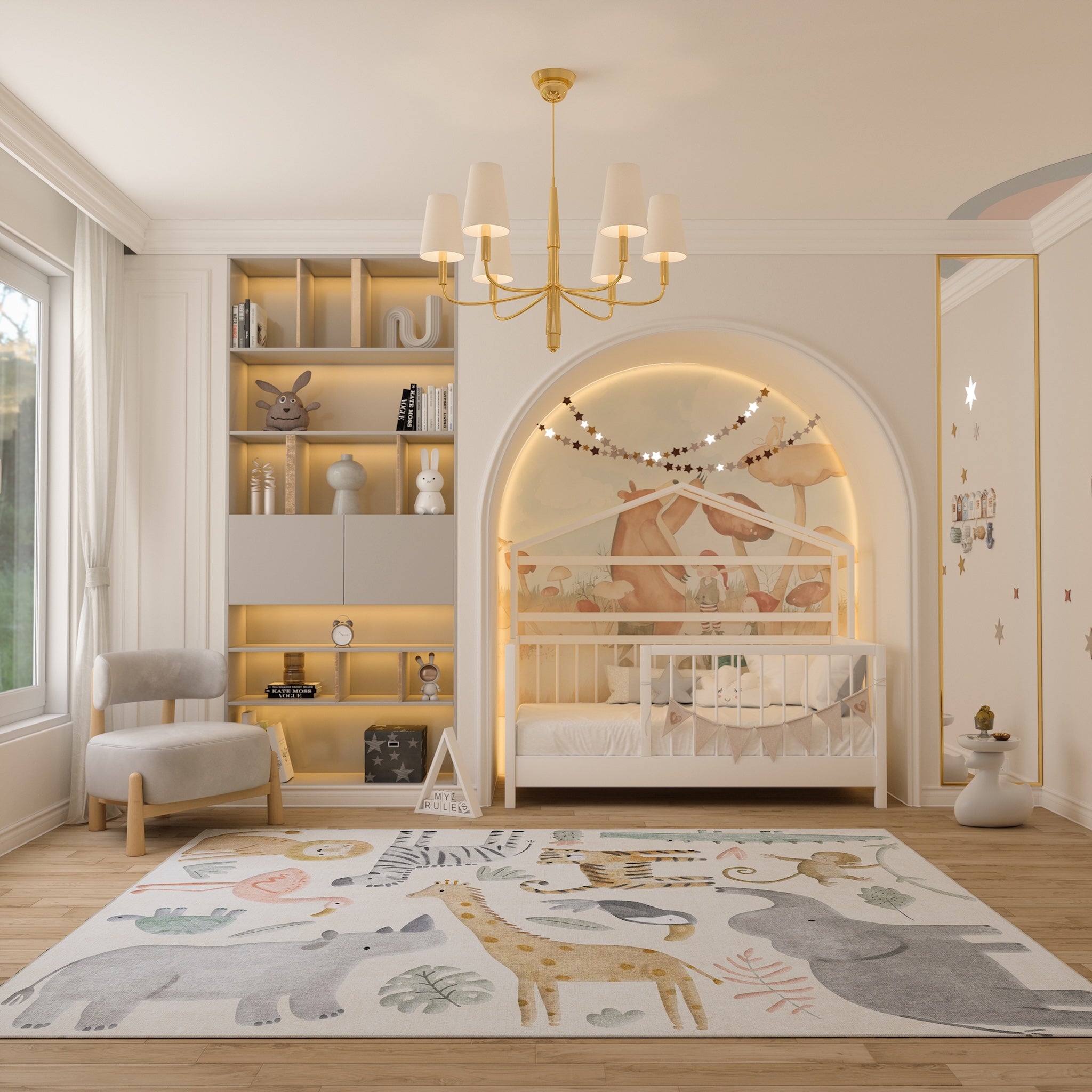 Reese Hravý koberec Safari