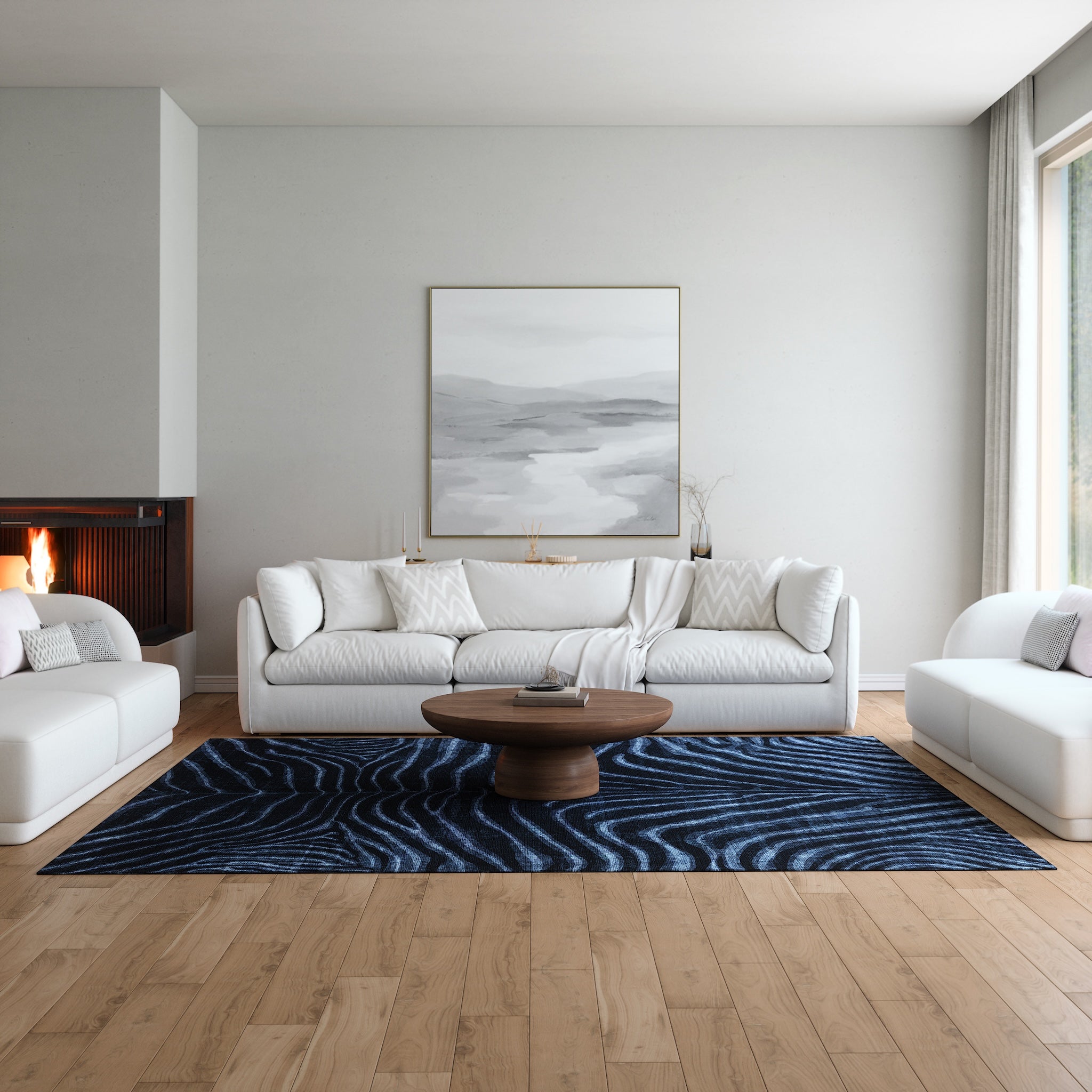 Lira Kunstnerisk zebra-tæppe