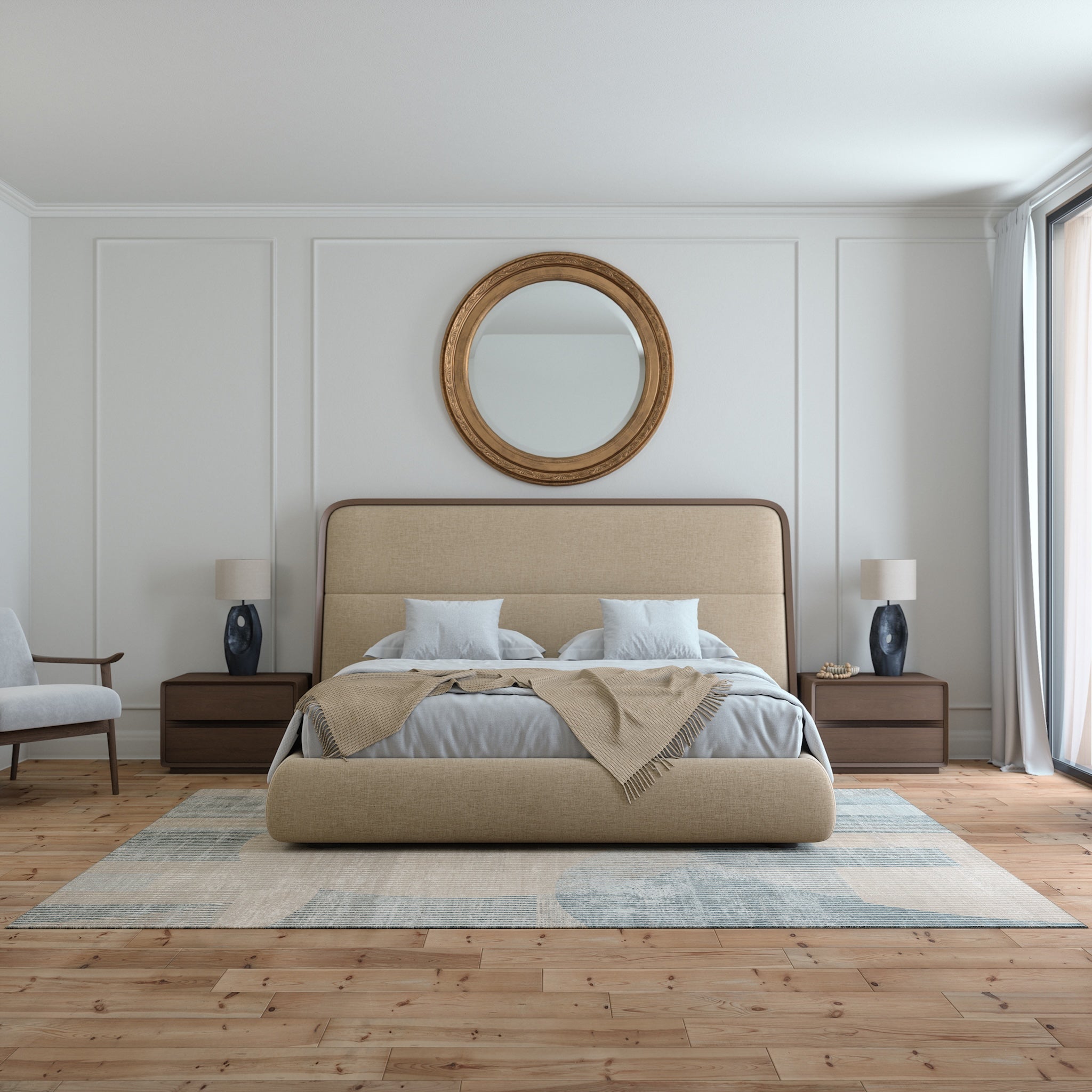 Teodora Σκανδιναβική αφηρημένη κουβέρτα