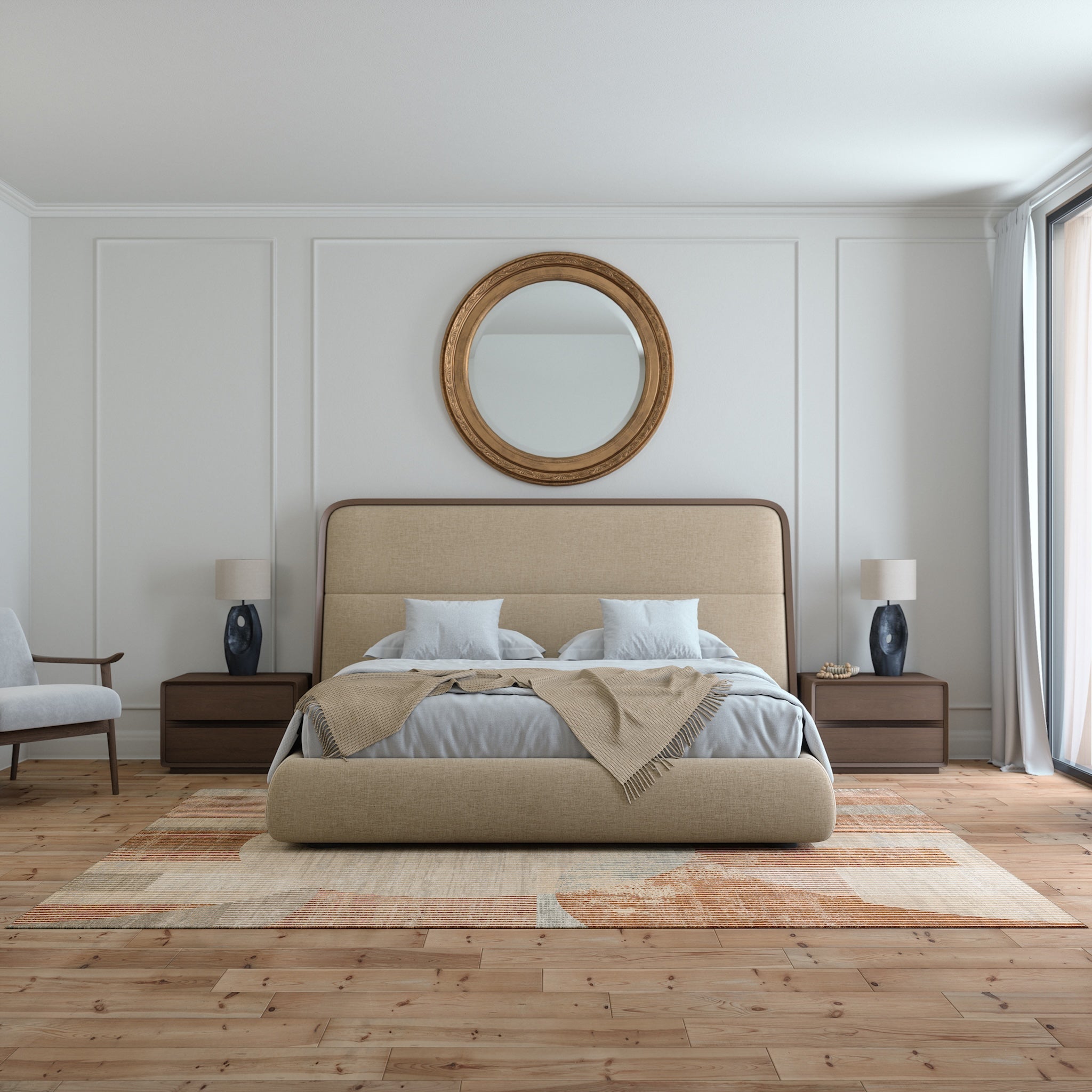 Teodora Σκανδιναβική αφηρημένη κουβέρτα