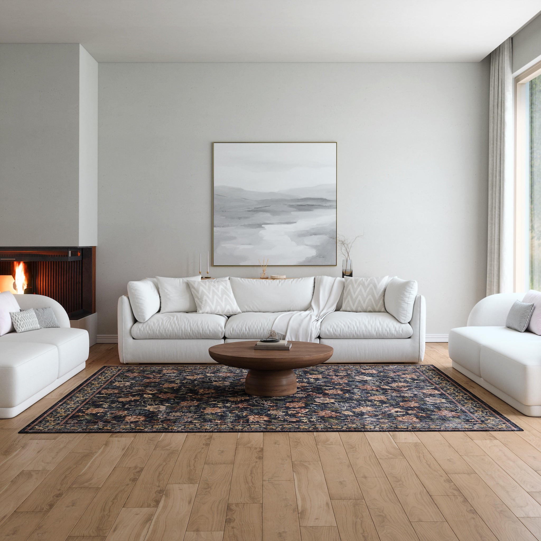 Valentina Washed Garden Rug