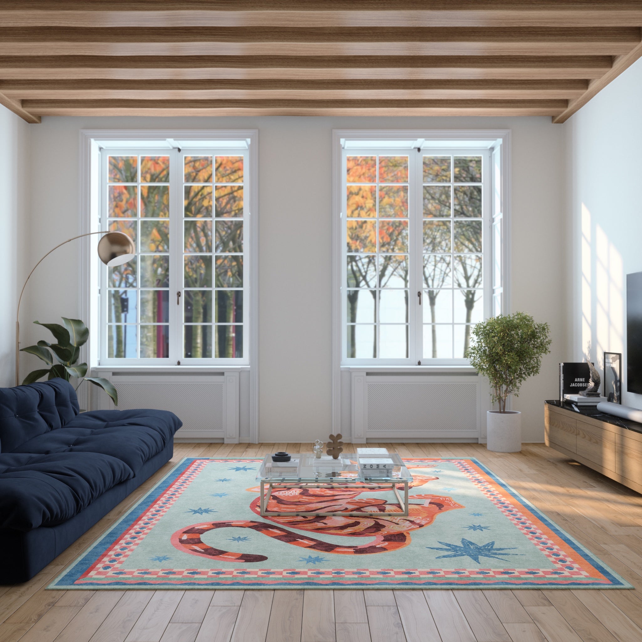 Kairo Mennyei tigris mintás szőnyeg