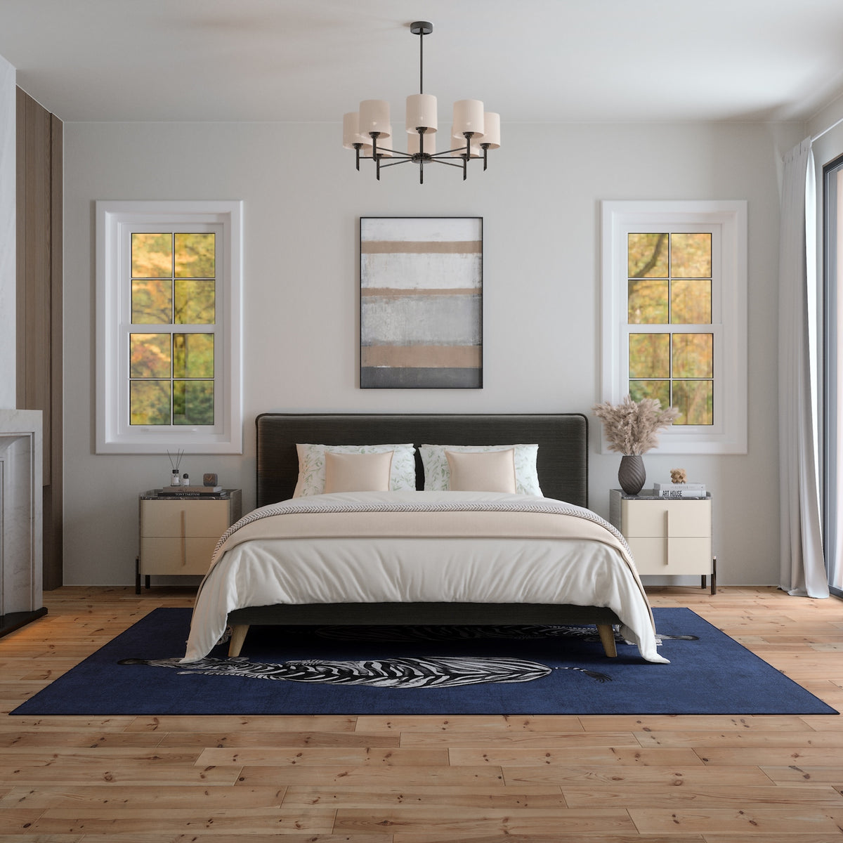 Sierra Dual Zebra Modern Rug
