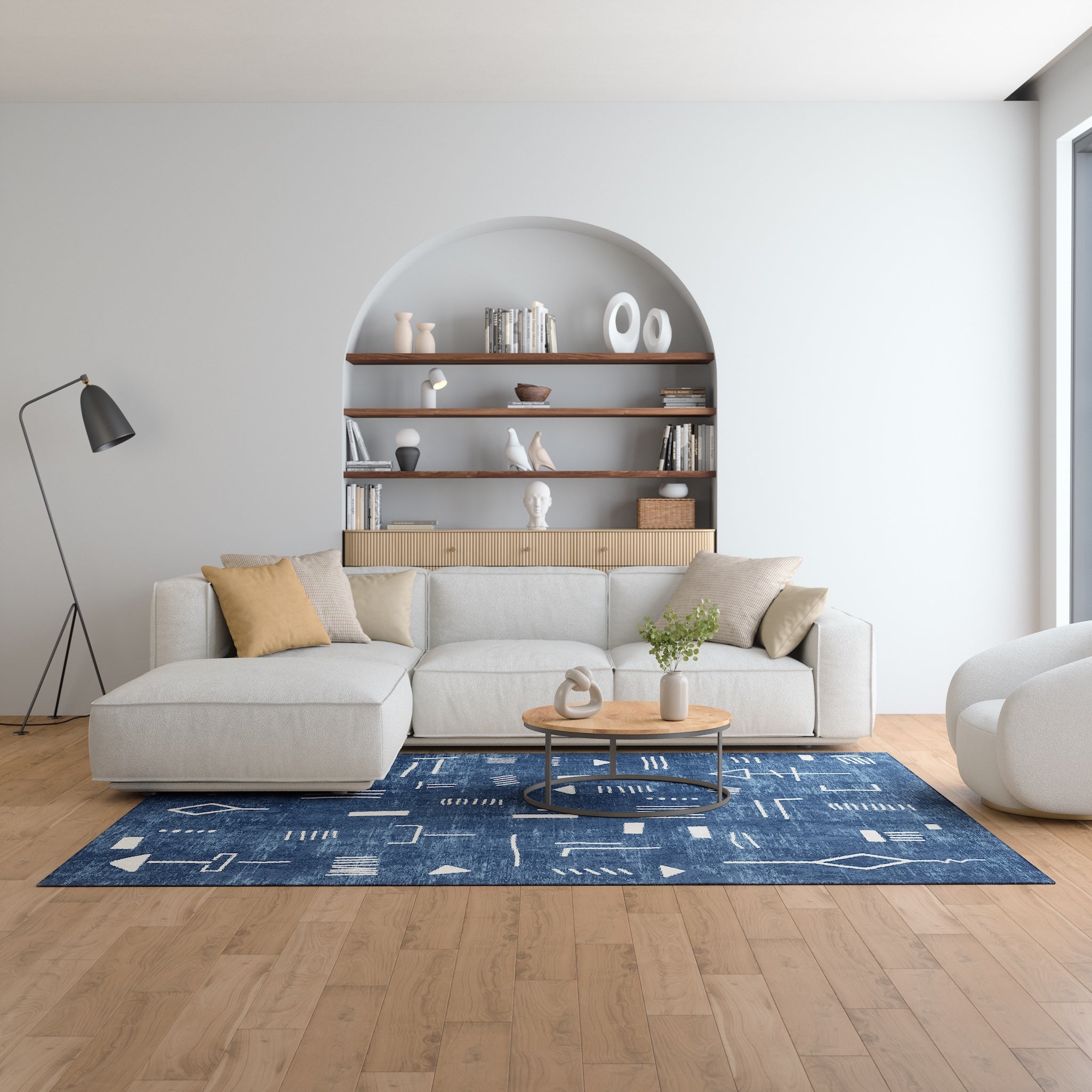 Veya Abstract Geometric Design Rug