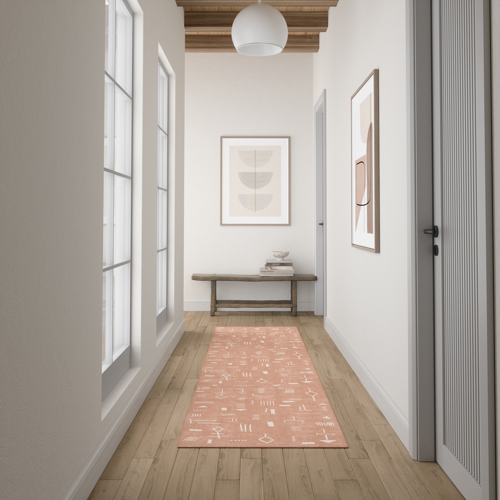 Veya Abstract Geometric Design Rug